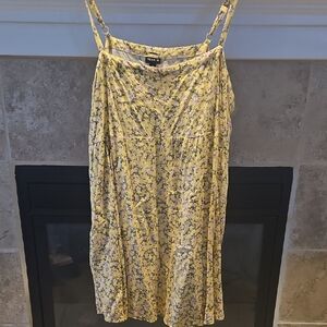 Torrid Yellow Floral Dress